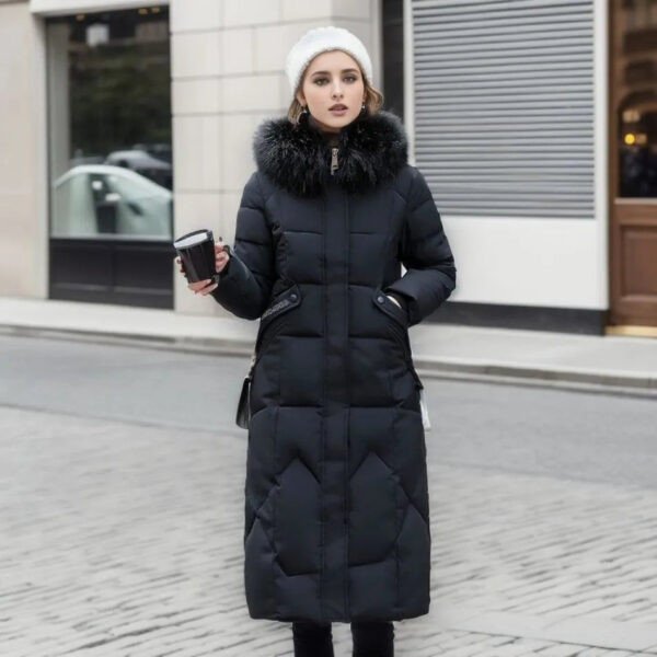Marine - Manteau d'hiver chaud prolongé – Image 3
