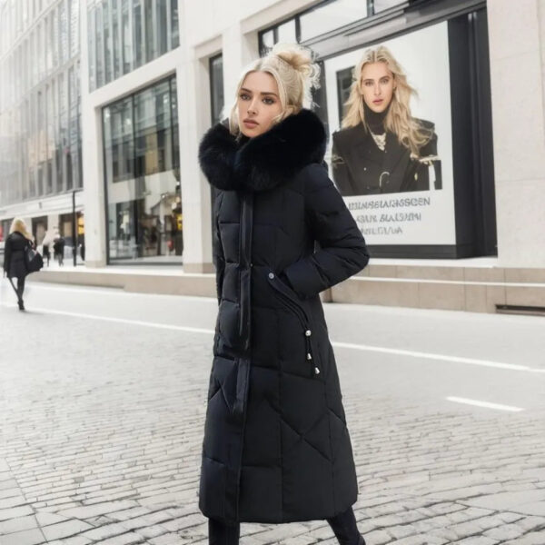 Marine - Manteau d'hiver chaud prolongé – Image 4
