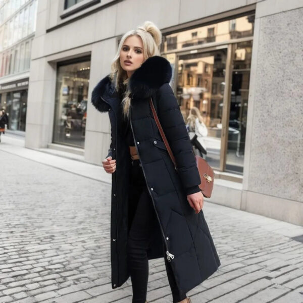 Marine - Manteau d'hiver chaud prolongé – Image 16