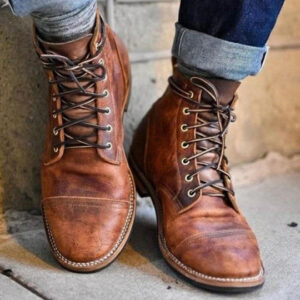 Mateo – Bottes en cuir robustes