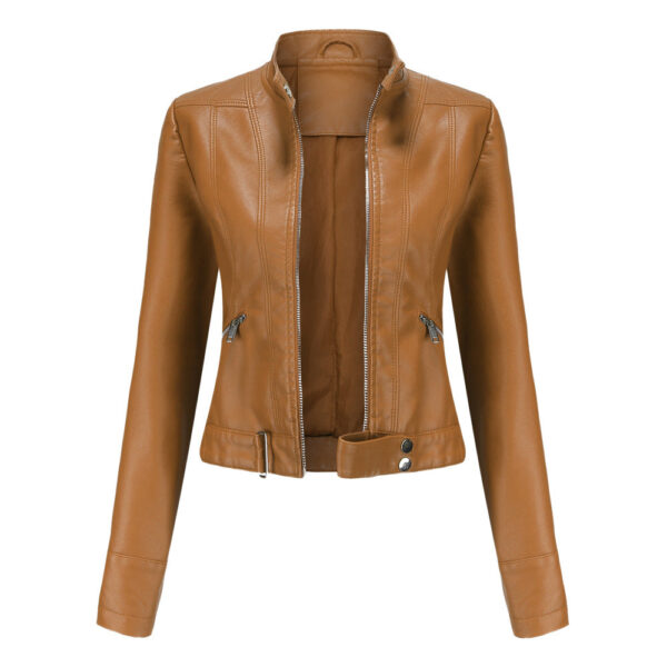 Mila - Veste en cuir élégante – Image 3