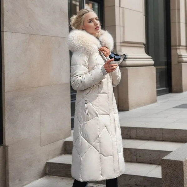 Marine - Manteau d'hiver chaud prolongé – Image 7