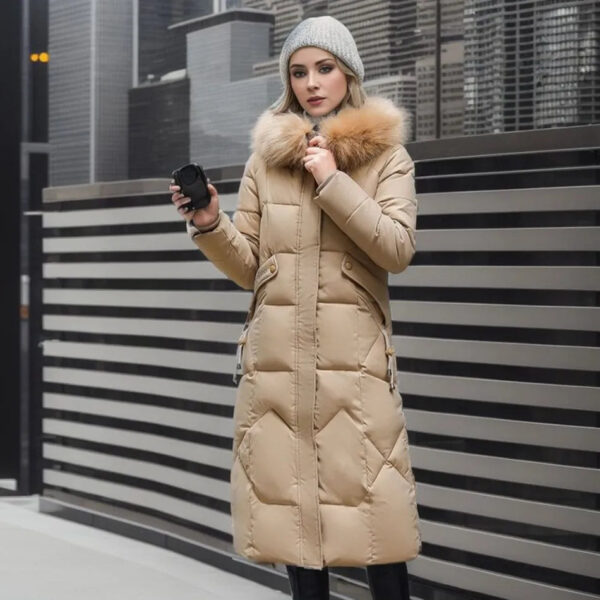 Marine - Manteau d'hiver chaud prolongé – Image 10