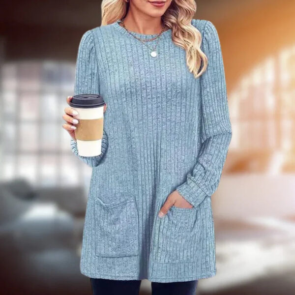 Athena - Pull élégant avec poches devant – Image 6