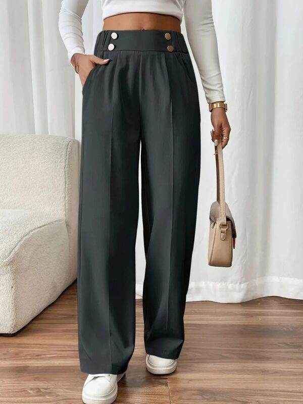 Arvilla - Pantalon droit élégant de style français – Image 4