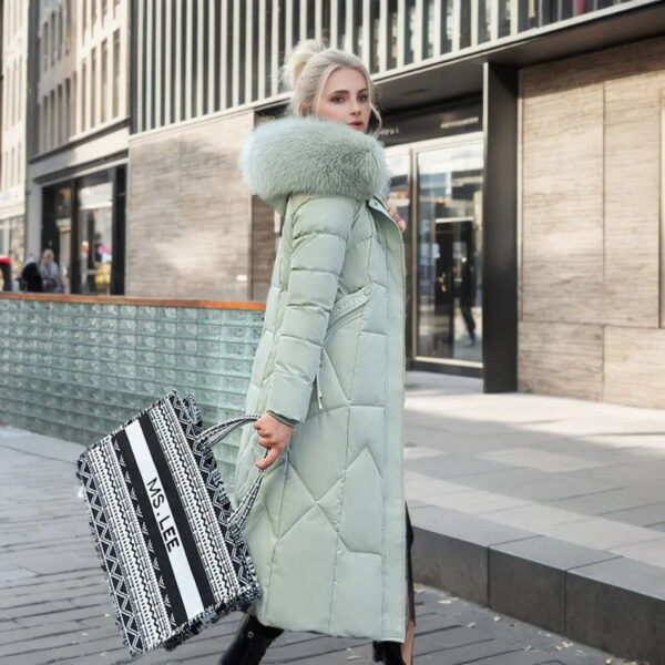 Marine - Manteau d'hiver chaud prolongé – Image 17