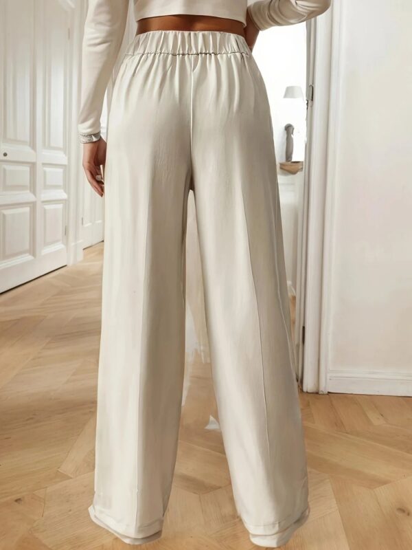 Arvilla - Pantalon droit élégant de style français – Image 3