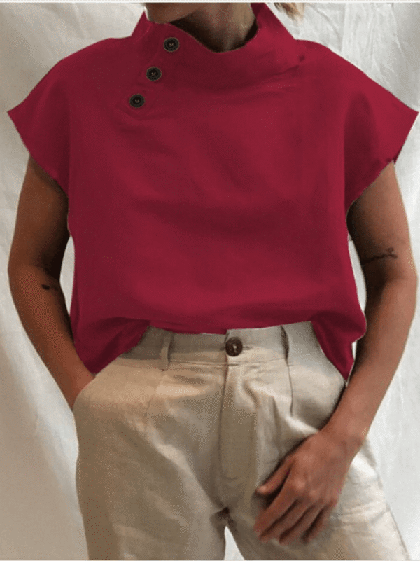 Mara | Blouse à boutons lâches – Image 7