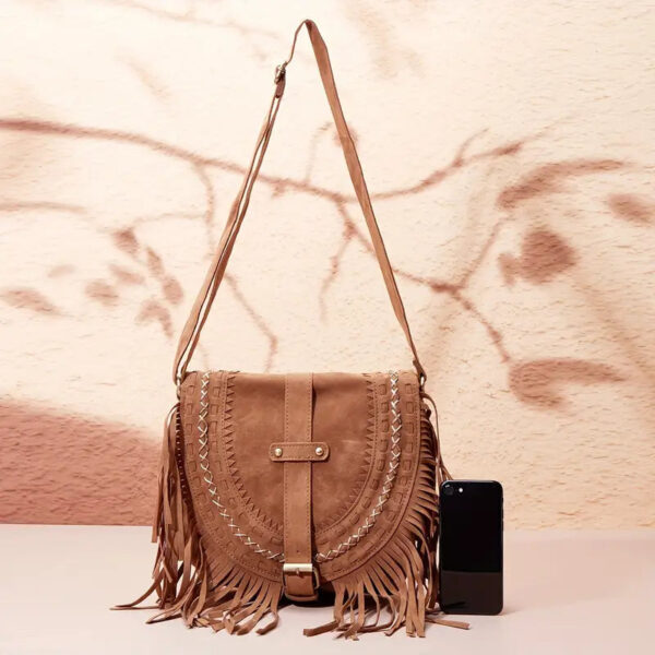 Annemarie - Sac à bandoulière avec pompon – Image 9