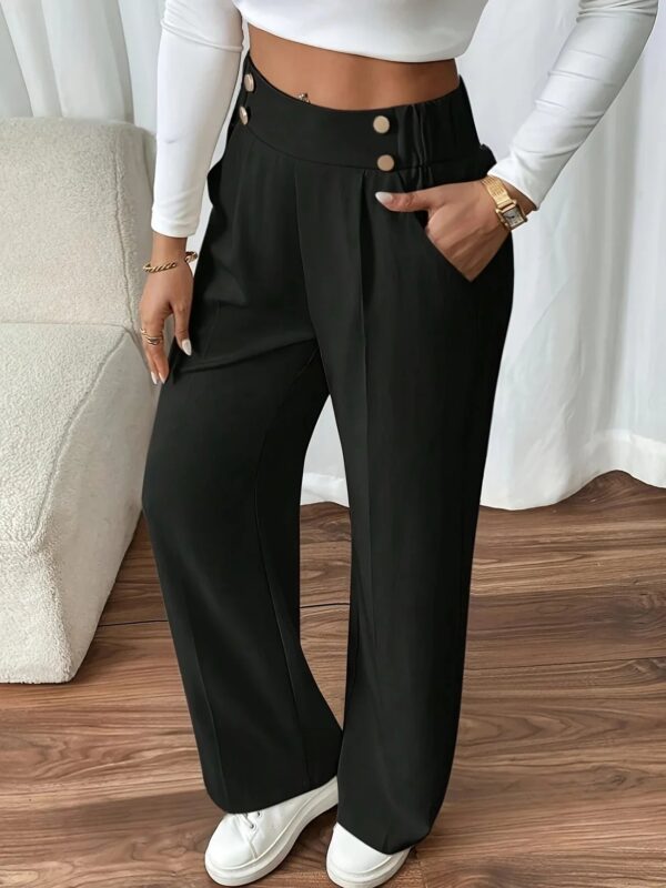 Arvilla - Pantalon droit élégant de style français – Image 8