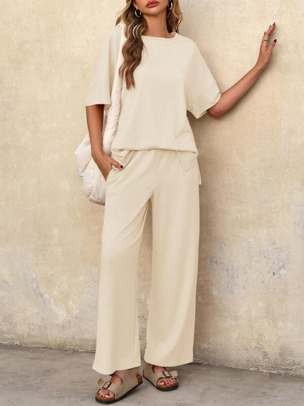 Melodie - Ensemble décontracté avec t-shirt oversize et pantalon large – Image 4