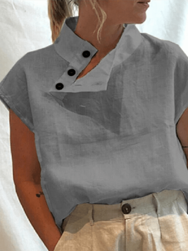 Mara | Blouse à boutons lâches – Image 4