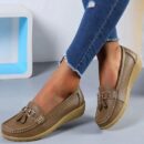 Amy - Mocassins orthopédiques en cuir