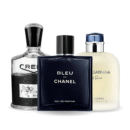 Bleu de Chanel, Creed Aventus, Dolce Gabbana Light Blue