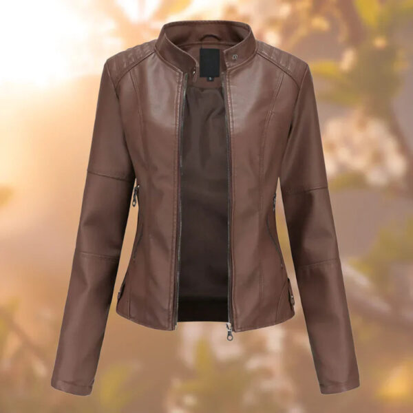 Anora - La veste en cuir stylée et unique – Image 6