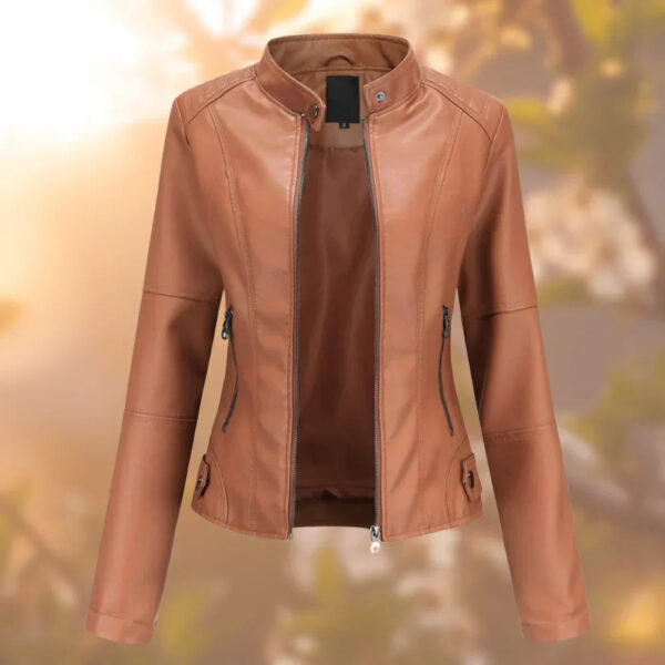 Anora - La veste en cuir stylée et unique – Image 4
