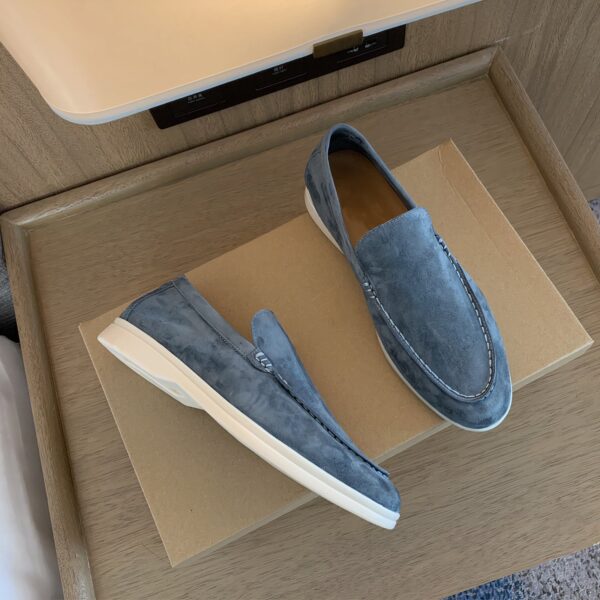 Gio - Mocassins en cuir vintage pour hommes – Image 6
