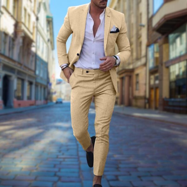Costume slim fit élégant pour homme - Linus – Image 6