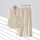 Adelie - Ensemble élégant avec blazer et pantalon large
