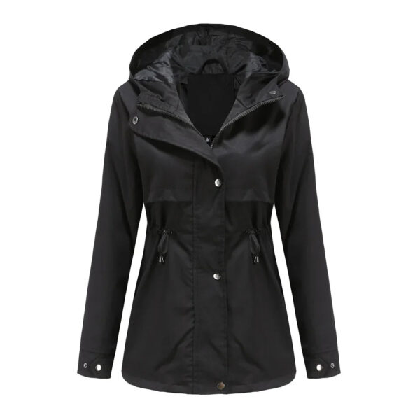 Madeleine - Manteau Imperméable à Capuche – Image 7