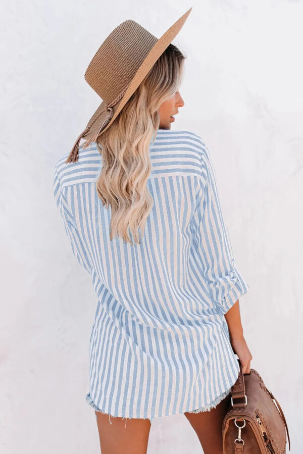 Dalia - Chemise rayée à manches longues – Image 4
