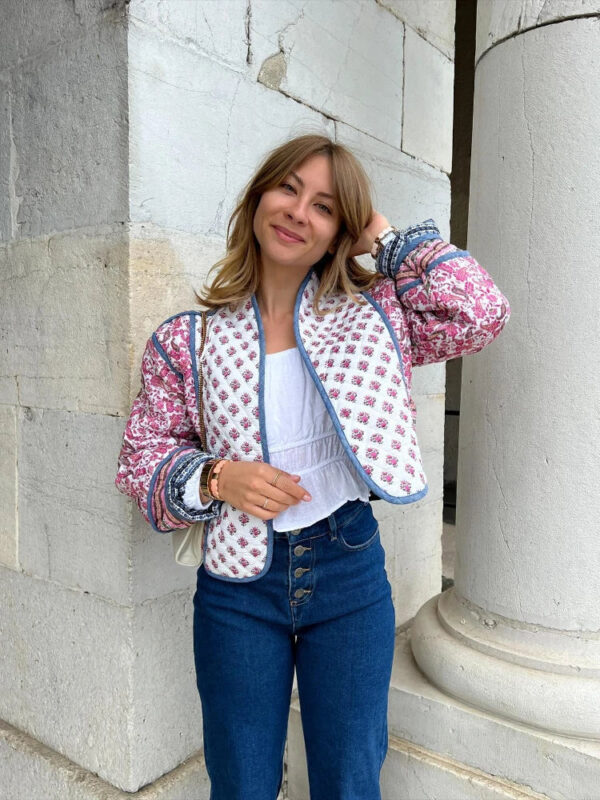 Ariadne - Veste réversible en coton pour femmes – Image 6
