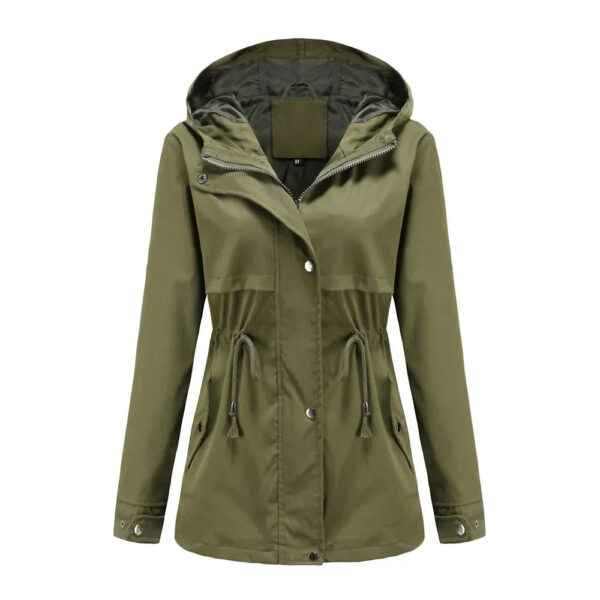 Madeleine - Manteau Imperméable à Capuche – Image 6