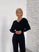 Marlene - Ensemble sportif deux pièces avec pull et pantalon