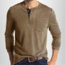 Charles - T-shirt à manches longues pour homme