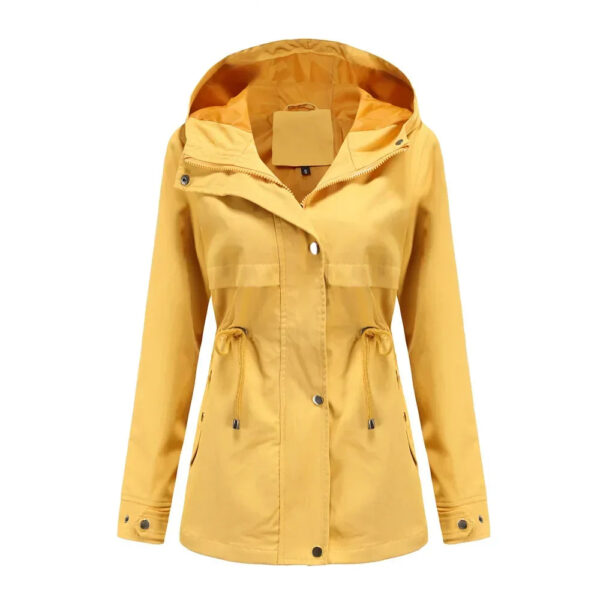Madeleine - Manteau Imperméable à Capuche – Image 5