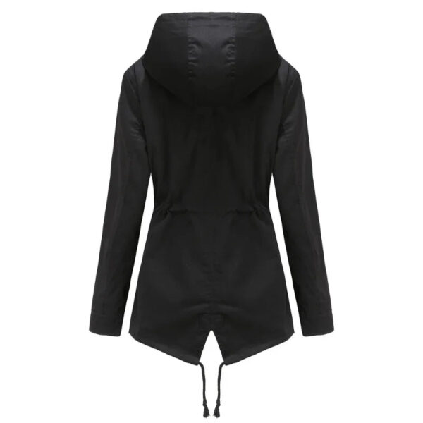 Madeleine - Manteau Imperméable à Capuche – Image 3