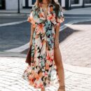 Faith - Robe florale bohème élégante