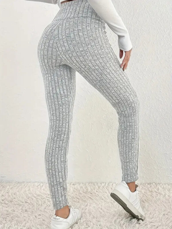 Celia - Leggings taille haute élégants doublés de polaire pour femmes – Image 8