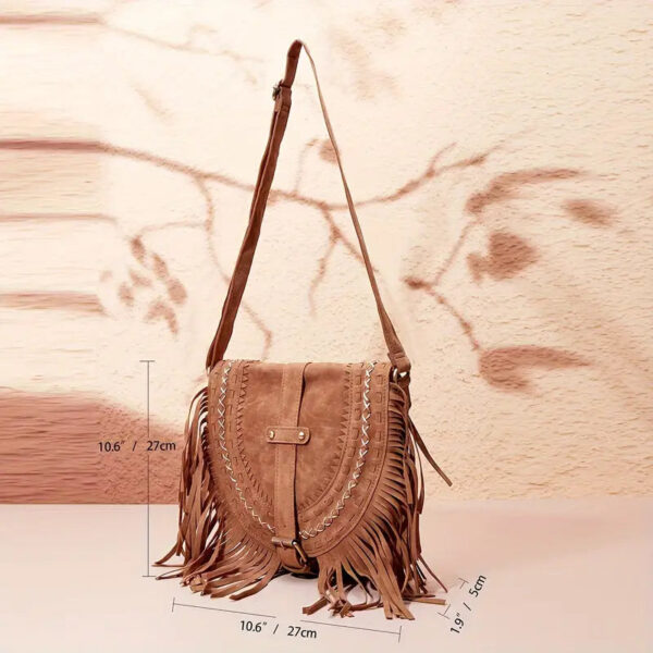 Annemarie - Sac à bandoulière avec pompon – Image 11